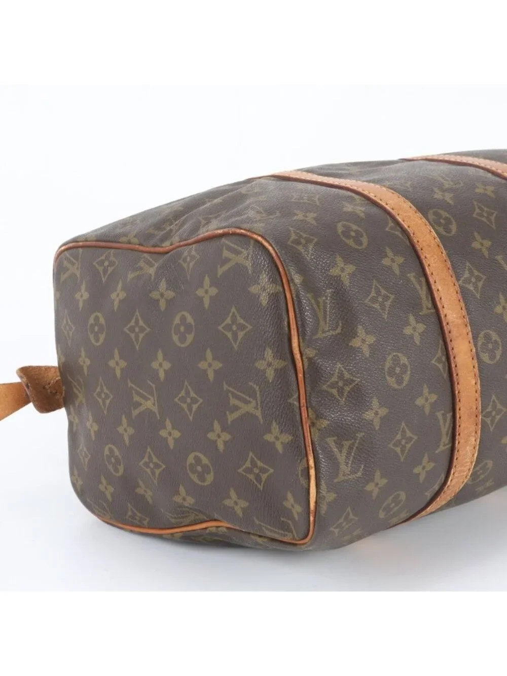 Louis Vuitton Monogram Sac Suple 35 Leather Boston Bag Tote